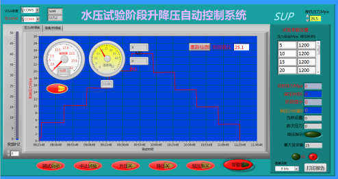 升降壓自動控制水壓試驗機